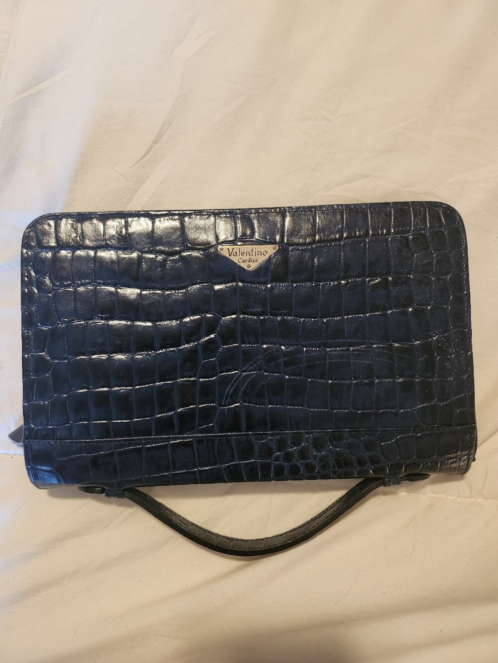 Valention Cardini Top Handle Clutch Bag